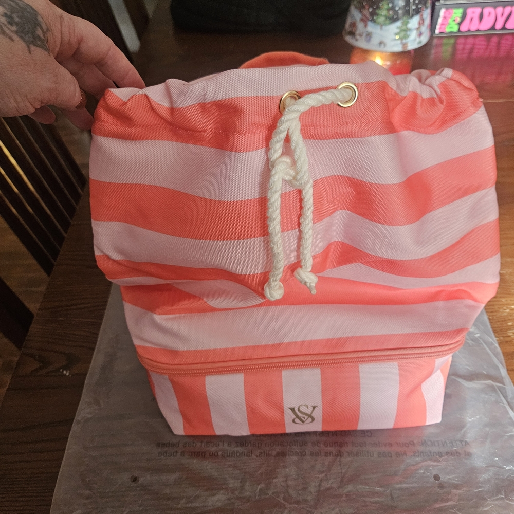 Victoria Secret Drawstring Backpack - Picture 2 of 4